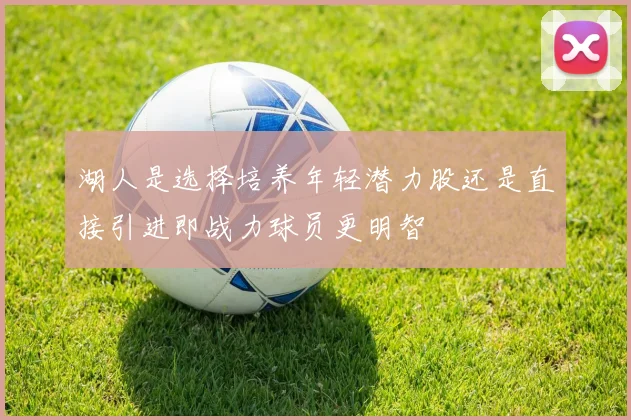 湖人是选择培养年轻潜力股还是直接引进即战力球员更明智